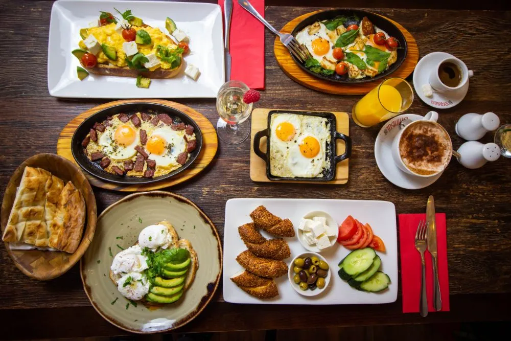Frühstücksmöglichkeiten in Istanbul